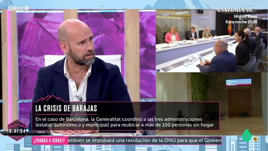Gonzalo Miró critica el giro de Almeida sobre la situación en Barajas: "La recogida de cable ha sido impresionante" Gonzalo Miró critica el giro de Almeida sobre la situación en Barajas: "La recogida de cable ha sido impresionante"