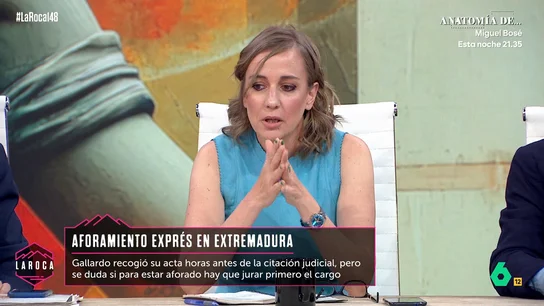 Tania Sánchez defiende a Félix Bolaños: "No me parece escandaloso que el Gobierno opine sobre los jueces" Tania Sánchez defiende a Félix Bolaños: "No me parece escandaloso que el Gobierno opine sobre los jueces"