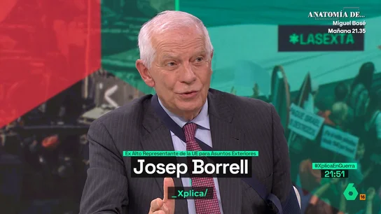 21:52 Borrell responde a Netanyahu: "Me parece una bajeza que nos llame antisemitas a los que criticamos lo que está pasando" 21:52 Borrell responde a Netanyahu: "Me parece una bajeza que nos llame antisemitas a los que criticamos lo que está pasando"