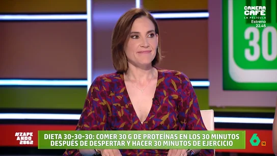 Boticaria García explica qué es la 'dieta 30-30-30': "Es una rutina matutina" La farmacéutica indica que este método no obliga a contar calorías o tener restricciones el resto del día ya que solo se aplica durante la mañana. Descubre sus características en el vídeo principal.