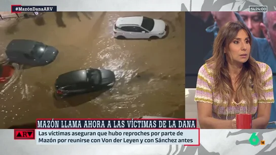 Carmen Morodo, sobre Carlos Mazón: "Está modificando las palabras de las víctimas" Carmen Morodo, sobre Carlos Mazón: "Está modificando las palabras de las víctimas"