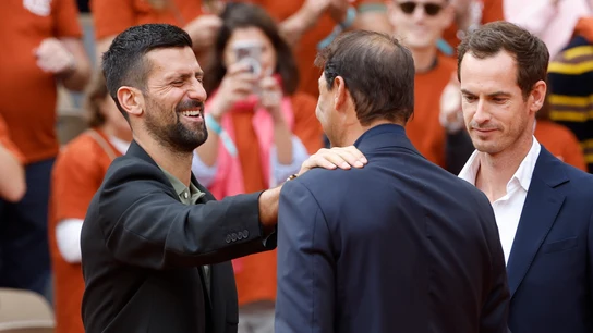Djokovic, Nadal y Murray Djokovic, Nadal y Murray