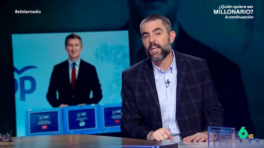 Dani Mateo, sobre la entrega de avales de Feijóo: "Pobre, ni en su gran día es el centro de atención" El líder popular ha presentado más de 94.000 avales para revalidar su liderazgo en el Partido Popular. Pero este momento, que era toda una celebración, se ha visto empañado por la actualidad.