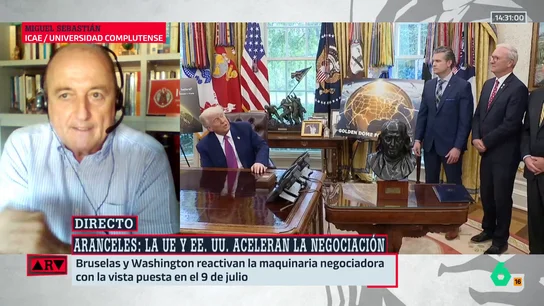 Miguel Sebastián reflexiona sobre las negociaciones de los aranceles: "Va a ser difícil llegar a un acuerdo" Miguel Sebastián reflexiona sobre las negociaciones de los aranceles: "Va a ser difícil llegar a un acuerdo"