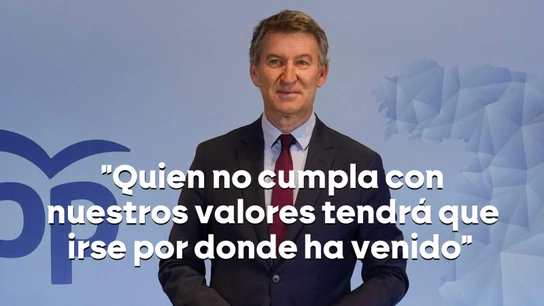 Feijóo se mimetiza con Vox y endurece su discurso contra la inmigración Feijóo se mimetiza con Vox y endurece su discurso contra la inmigración