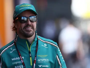 Fernando Alonso en el Paddock del circuito de Mónaco durante los Libres 1 del del último GP Fernando Alonso en el Paddock del circuito de Mónaco durante los Libres 1 del del último GP