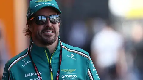 Fernando Alonso en el Paddock del circuito de Mónaco durante los Libres 1 del del último GP Fernando Alonso en el Paddock del circuito de Mónaco durante los Libres 1 del del último GP