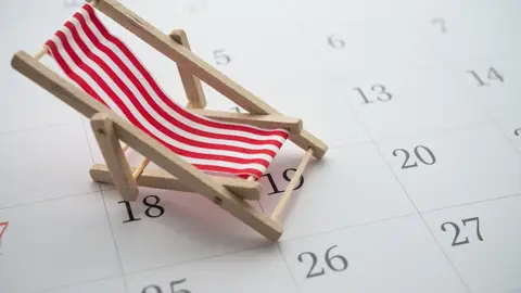 Calendario verano Calendario verano