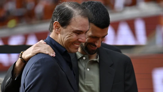 Rafa Nadal y Novak Djokovic Rafa Nadal y Novak Djokovic