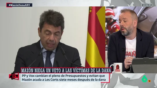 Antonio Maestre, tajante sobre Mazón: "Su indencencia ha pasado ya cualquier calificativo" Antonio Maestre, tajante sobre Mazón: "Su indencencia ha pasado ya cualquier calificativo"