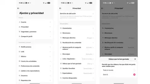 Videos que te han gustado en TikTok Videos que te han gustado en TikTok