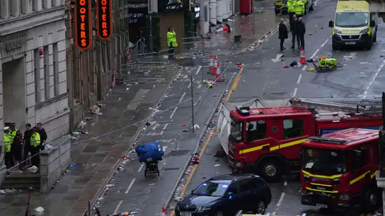 Calle de Liverpool en la que ha sucedido el atropello masivo. Calle de Liverpool en la que ha sucedido el atropello masivo.