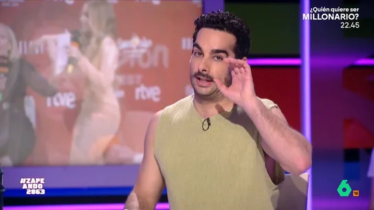 Juan Sanguino analiza el tenso momento entre Melody y María Eizaguirre: "No puede controlarse, es una folclórica" La cantante y la directora de comunicación de RTVE protagonizaron un tira y afloja al final de la rueda de prensa sobre la participación de Melody en el Festival de Eurovisión.
