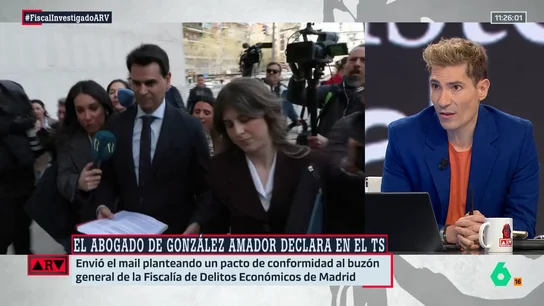Juanma Romero descarta que el abogado de González Amador fuese "por libre" y recuerda que el novio de Ayuso "ratificó su confianza" en él" Juanma Romero descarta que el abogado de González Amador fuese "por libre" y recuerda que el novio de Ayuso "ratificó su confianza" en él"