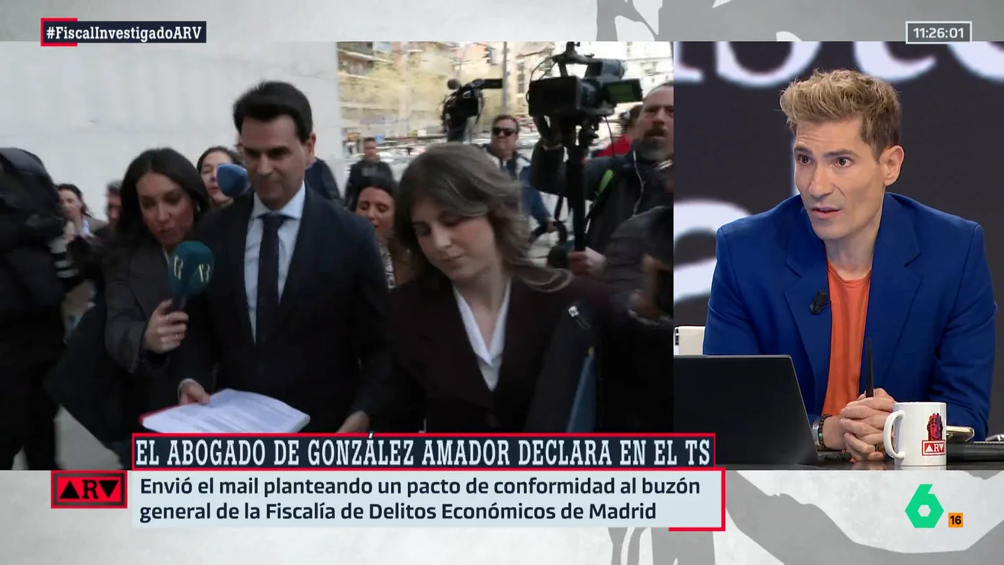 Juanma Romero descarta que el abogado de González Amador fuese "por libre" y recuerda que el novio de Ayuso "ratificó su confianza" en él" Juanma Romero descarta que el abogado de González Amador fuese "por libre" y recuerda que el novio de Ayuso "ratificó su confianza" en él"
