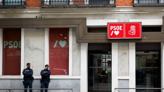 Imagen de archivo de la sede del PSOE en la calle Ferraz (Madrid) Imagen de archivo de la sede del PSOE en la calle Ferraz (Madrid)