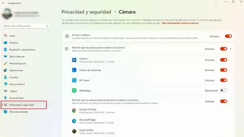 Revisando los permisos Revisando los permisos