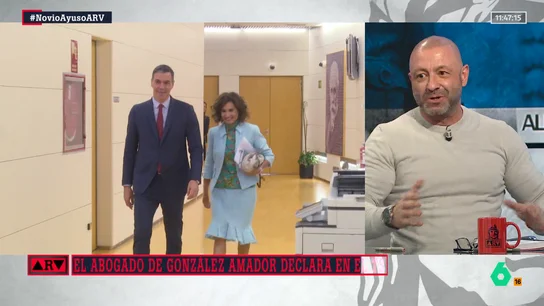 Rafa López, tras la declaración del abogado de González Amador en el TS: "Cuando tu propio abogado está confesando un delito, se te caen los pilares de tu propio relato" Rafa López, tras la declaración del abogado de González Amador en el TS: "Cuando tu propio abogado está confesando un delito, se te caen los pilares de tu propio relato"