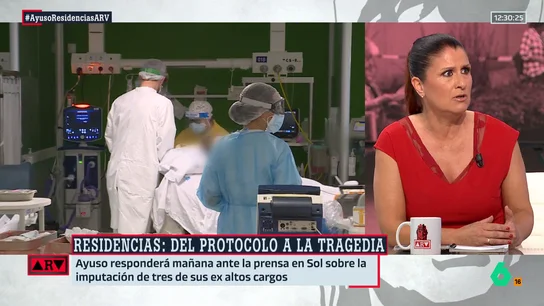 Imma Lucas, tajante sobre las víctimas de las residencias en Madrid: "Se les ha condenado a morir de manera indigna" Imma Lucas, tajante sobre las víctimas de las residencias en Madrid: "Se les ha condenado a morir de manera indigna"