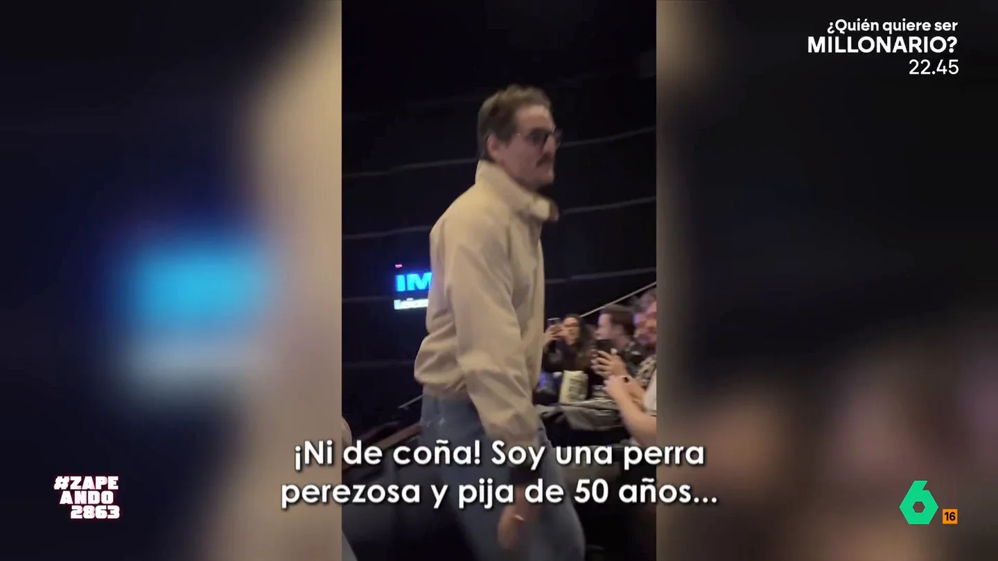 Pedro Pascal se hace viral tras comentar que es "una perra perezosa y pija de 50 años" Pedro Pascal se hace viral tras comentar que es "una perra perezosa y pija de 50 años"