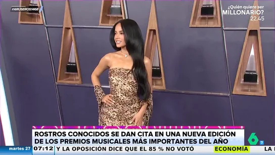 Becky G gana el premio a Mejor Artista Latina en los American Music Awards 2025 Becky G gana el premio a Mejor Artista Latina en los American Music Awards 2025