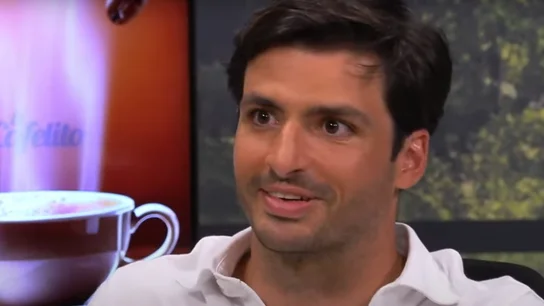 Carlos Sainz, en 'El Cafelito' Carlos Sainz, en 'El Cafelito'