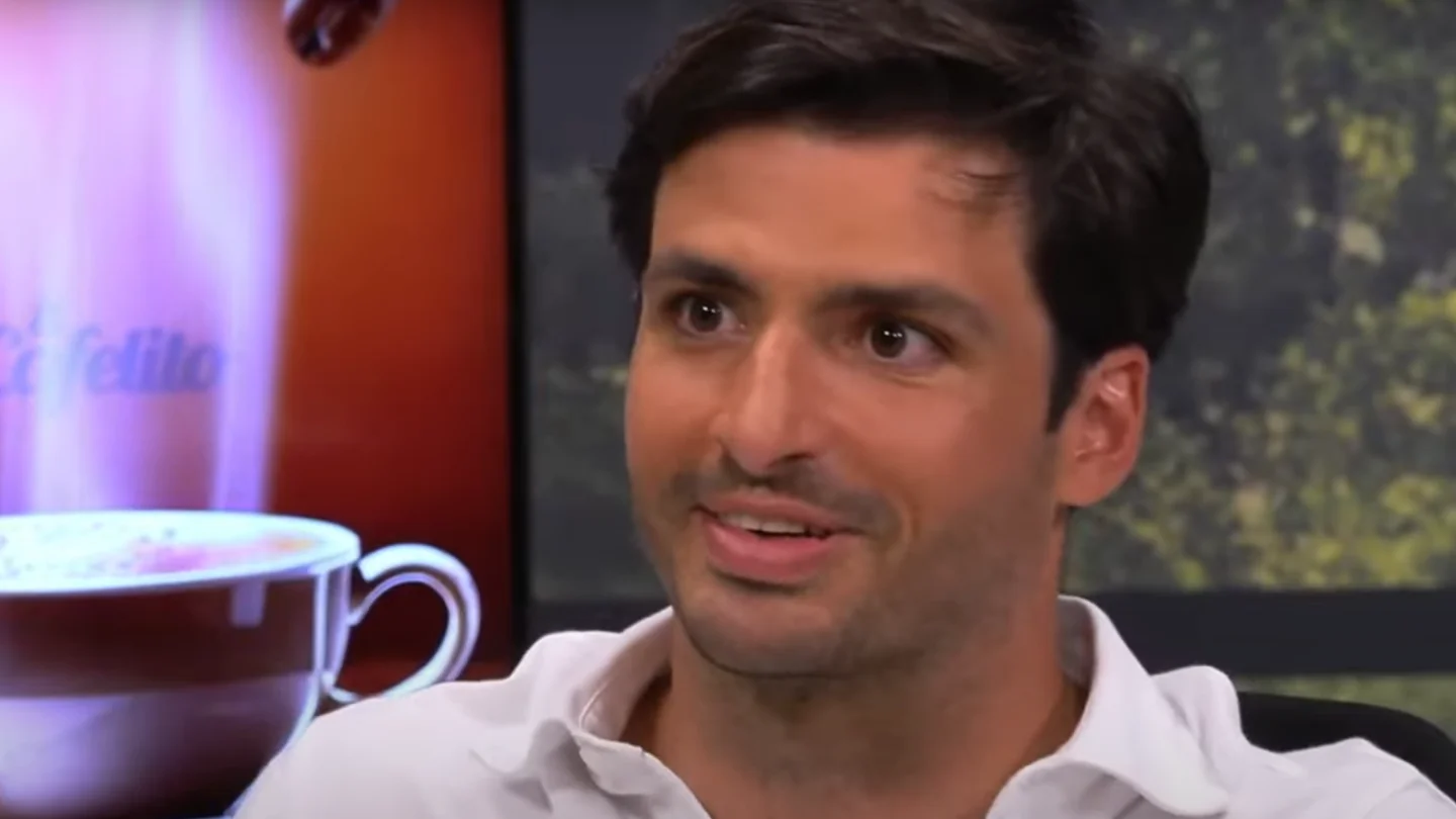 Carlos Sainz, en 'El Cafelito' Carlos Sainz, en 'El Cafelito'