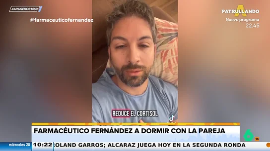 Farmacéutico Fernández, a los beneficios de dormir en pareja según la ciencia: "No valoran todos los detalles" Farmacéutico Fernández, a los beneficios de dormir en pareja según la ciencia: "No valoran todos los detalles"