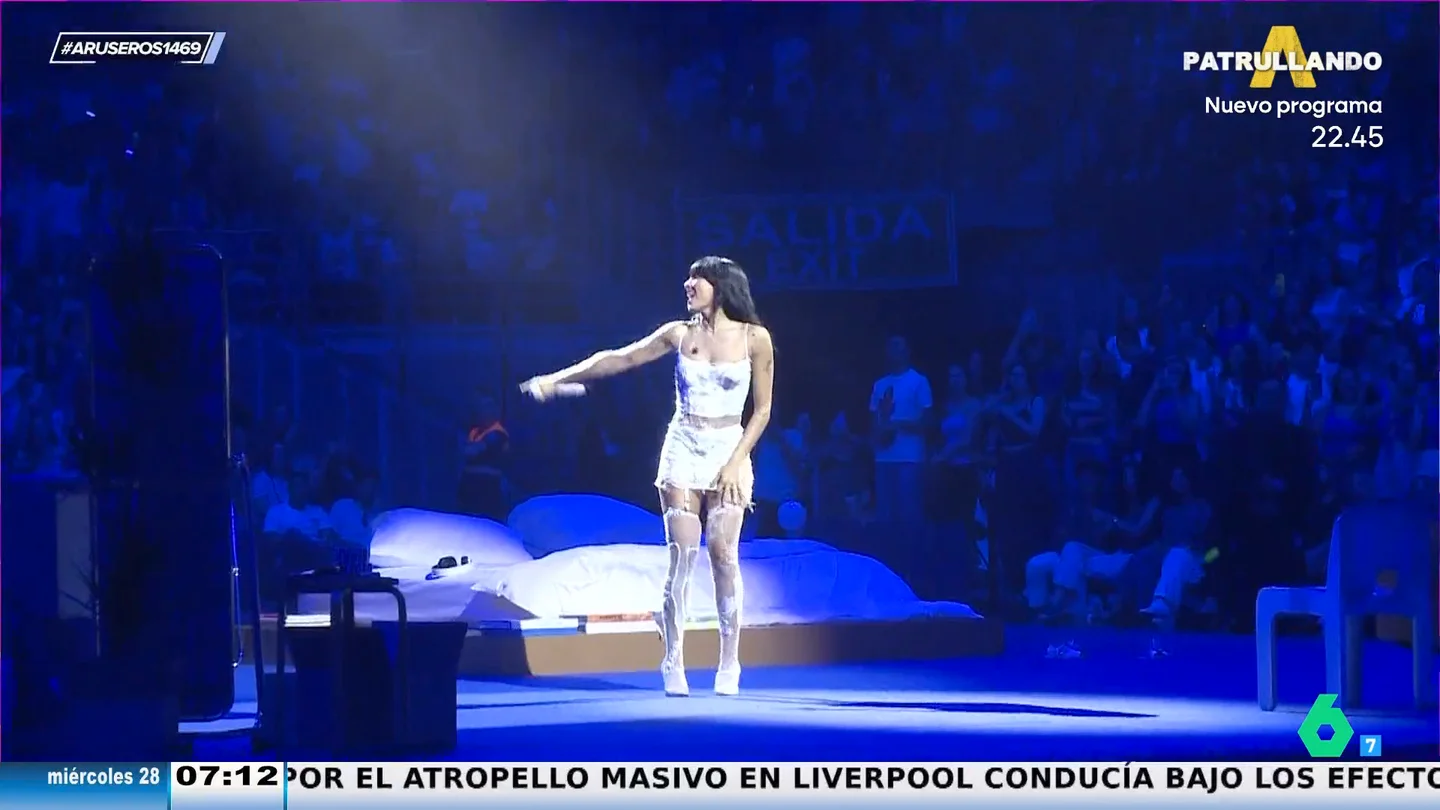 Aitana desvela en una 'Listening Party' que las letras de 'Cuarto Azul' hablan de su vida: "No me he inventado nada" Aitana desvela en una 'Listening Party' que las letras de 'Cuarto Azul' hablan de su vida: "No me he inventado nada"