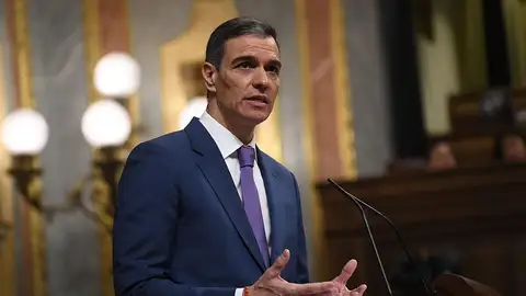 El Presidente del Gobierno, Pedro Sánchez, durante la sesión en el Congreso de los Diputados del pasado 7 de mayo El Presidente del Gobierno, Pedro Sánchez, durante la sesión en el Congreso de los Diputados del pasado 7 de mayo