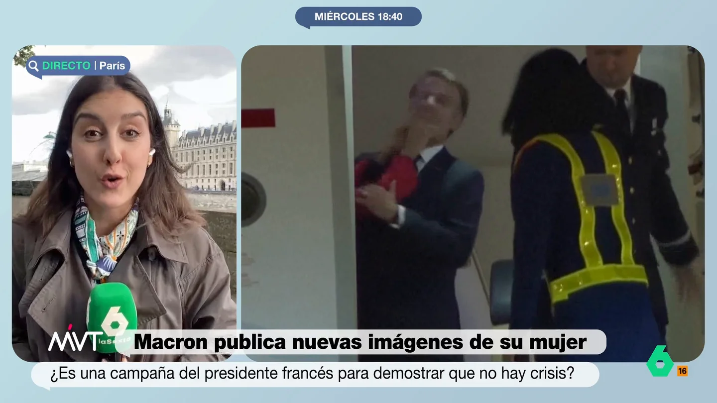 "Todo el mundo está mirando con lupa cualquier gesto de la pareja": así vive Francia el manotazo de Brigitte a Macron "Todo el mundo está mirando con lupa cualquier gesto de la pareja": así vive Francia el manotazo de Brigitte a Macron