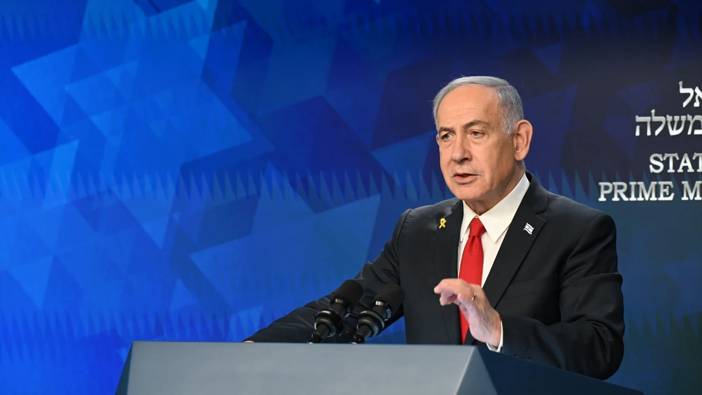 Imagen de archivo de Netanyahu. Imagen de archivo de Netanyahu.