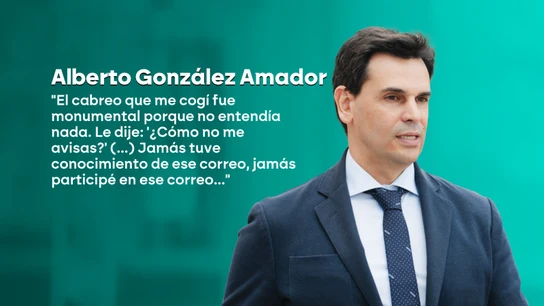 El novio de Ayuso se presentó como un ignorante ante el juez para desligarse de la confesión: "Jamás participé en ese correo" El novio de Ayuso se presentó como un ignorante ante el juez para desligarse de la confesión: "Jamás participé en ese correo"