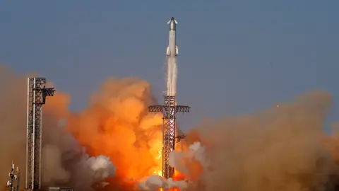 Noveno vuelo de prueba del cohete Starship de SpaceX Noveno vuelo de prueba del cohete Starship de SpaceX