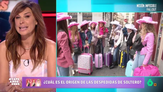 Raquel Perera desvela el origen "respetuoso" de las despedidas de soltero: "Nacieron como un rito simbólico" La coach explica que a partir del siglo XX, "las despedidas se fueron trasformando en una celebración de excesos con la idea esa de la última buena aventura que puedo vivir antes del matrimonio".