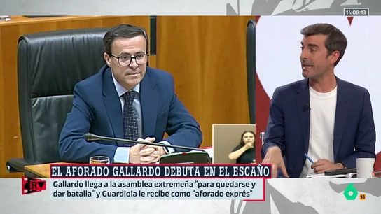 Pablo Simón critica el aforamiento de Gallardo: "Es una maniobra totalmente obscena" Pablo Simón critica el aforamiento de Gallardo: "Es una maniobra totalmente obscena"