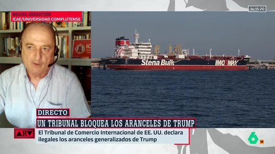Miguel Sebastián ve una "buena noticia" la decisión del Tribunal Comercial sobre los aranceles de Trump, pero advierte: "Sabrá cómo salir" Miguel Sebastián ve una "buena noticia" la decisión del Tribunal Comercial sobre los aranceles de Trump, pero advierte: "Sabrá cómo salir"