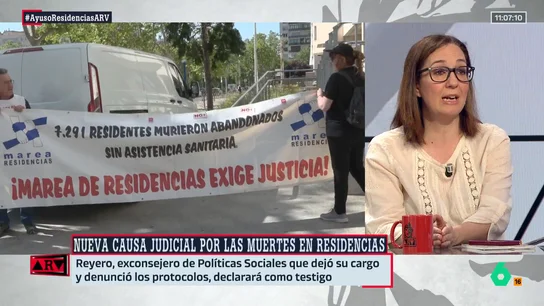 Gemma Robles destaca que lo ocurrido en las residencias de Madrid es "una herida mal cerrada": "Las víctimas tienen que tener respuesta" Gemma Robles destaca que lo ocurrido en las residencias de Madrid es "una herida mal cerrada": "Las víctimas tienen que tener respuesta"