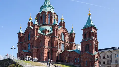 Catedral Ortodoxa de Uspenski, en Helsinki Catedral Ortodoxa de Uspenski, en Helsinki