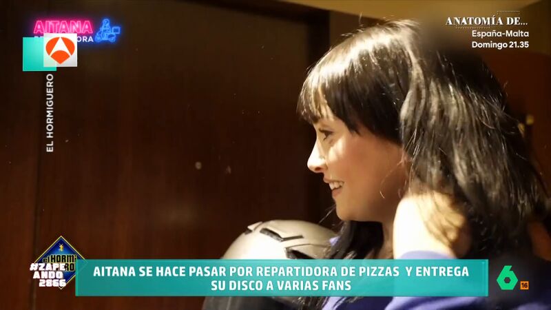 Esta ha sido la bonita sorpresa que Aitana ha hecho a sus fans en El Hormiguero: "A mí estas cosas me encantan"
