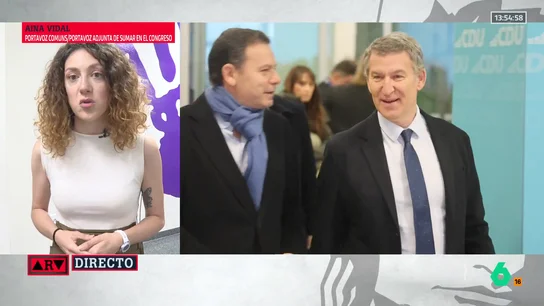 Aina Vidal tacha de "lamentable" la actitud del PP: "La única cosa que tiene que aportar es toxicidad" Aina Vidal tacha de "lamentable" la actitud del PP: "La única cosa que tiene que aportar es toxicidad"