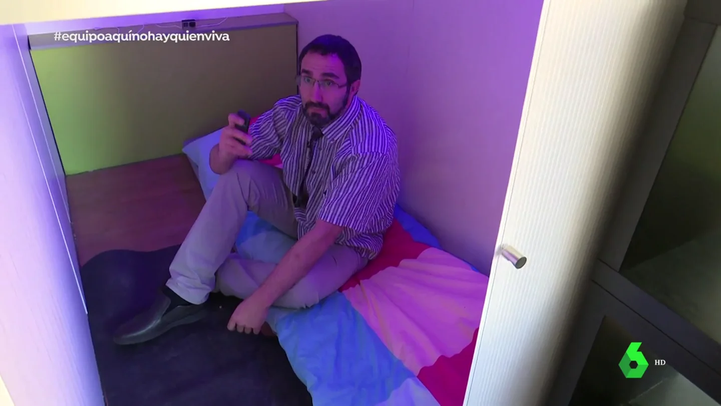 Así es un piso colmena con habitaciones de 2,6 metros alquiladas por 200 euros: "No quiero engañar, es lo que hay" Así es un piso colmena con habitaciones de 2,6 metros alquiladas por 200 euros: "No quiero engañar, es lo que hay"
