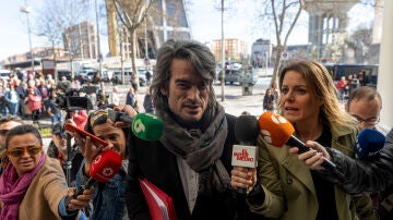 Carlos Mur a su llegada a los juzados de la Plaza de Castilla en Madrid, en una imagen de archivo.