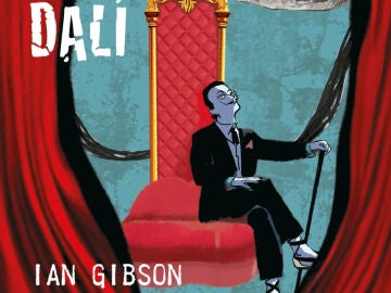 Detalle de la cubierta de 'La vida incombustible de Salvador Dalí'