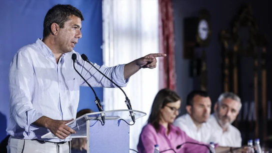 Carlos Mazón, durante un acto del PP valenciano Carlos Mazón, durante un acto del PP valenciano