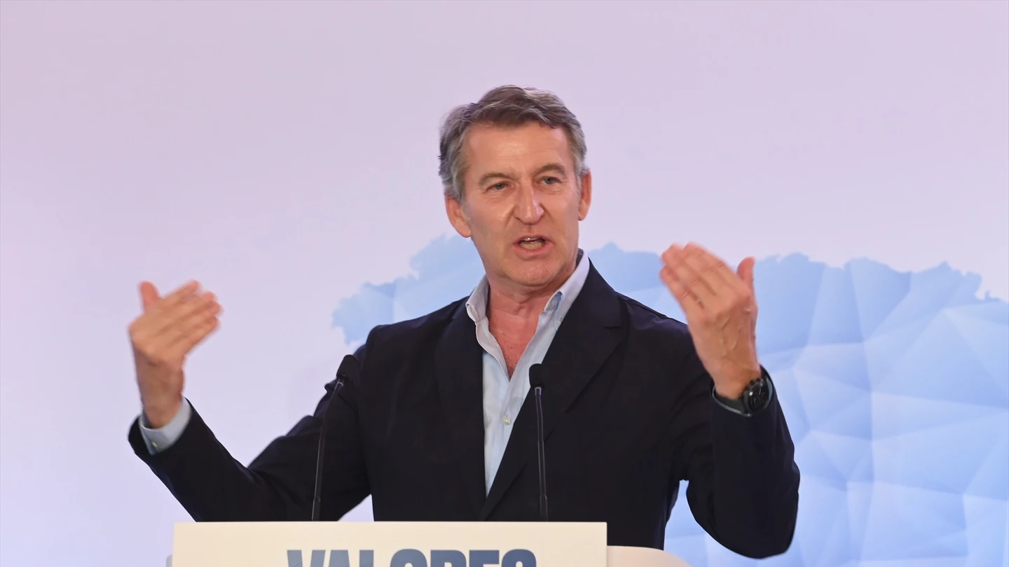 Alberto Núñez Feijóo, en un acto Alberto Núñez Feijóo, en un acto