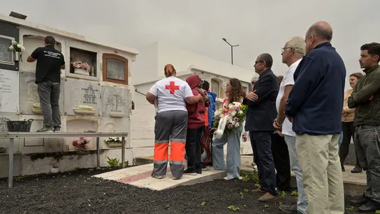 Funeral por una de las víctimas de El Hierro Funeral por una de las víctimas de El Hierro