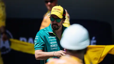 Fernando Alonso en el Gran Premio de España Fernando Alonso en el Gran Premio de España