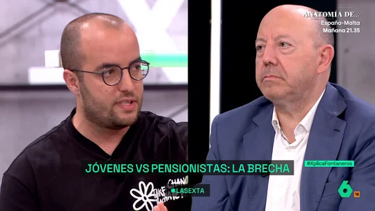 Juan Antonio Báez, a Gonzalo Bernardos: "Si tú no quieres mejorar las condiciones de los jóvenes..." Juan Antonio Báez, a Gonzalo Bernardos: "Si tú no quieres mejorar las condiciones de los jóvenes..."