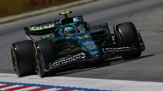 Fernando Alonso en el GP de España Fernando Alonso en el GP de España